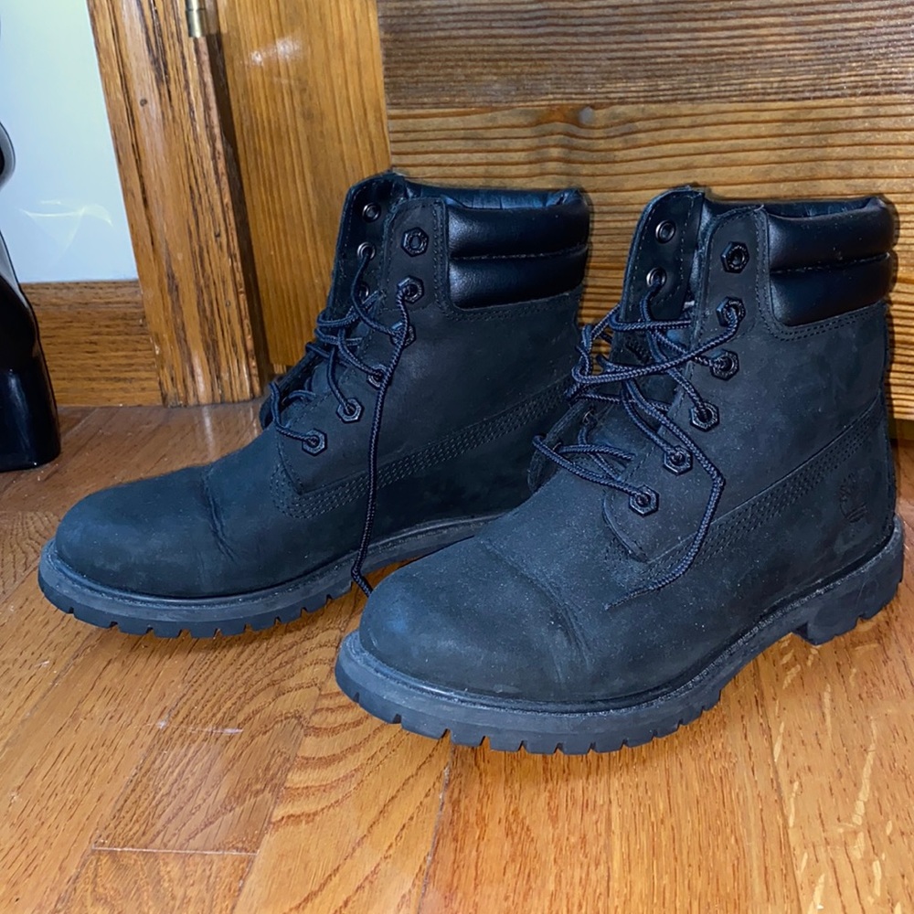 Black Timberland Boots